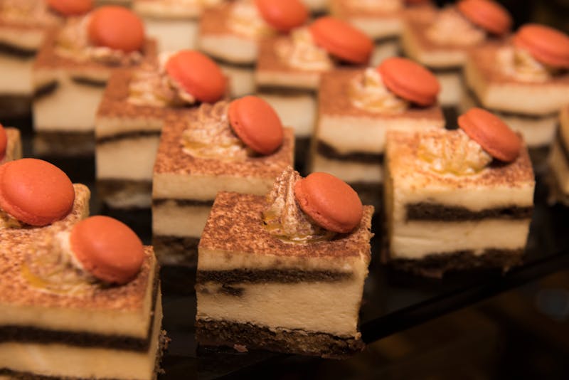 Classic Italian tiramisu dessert